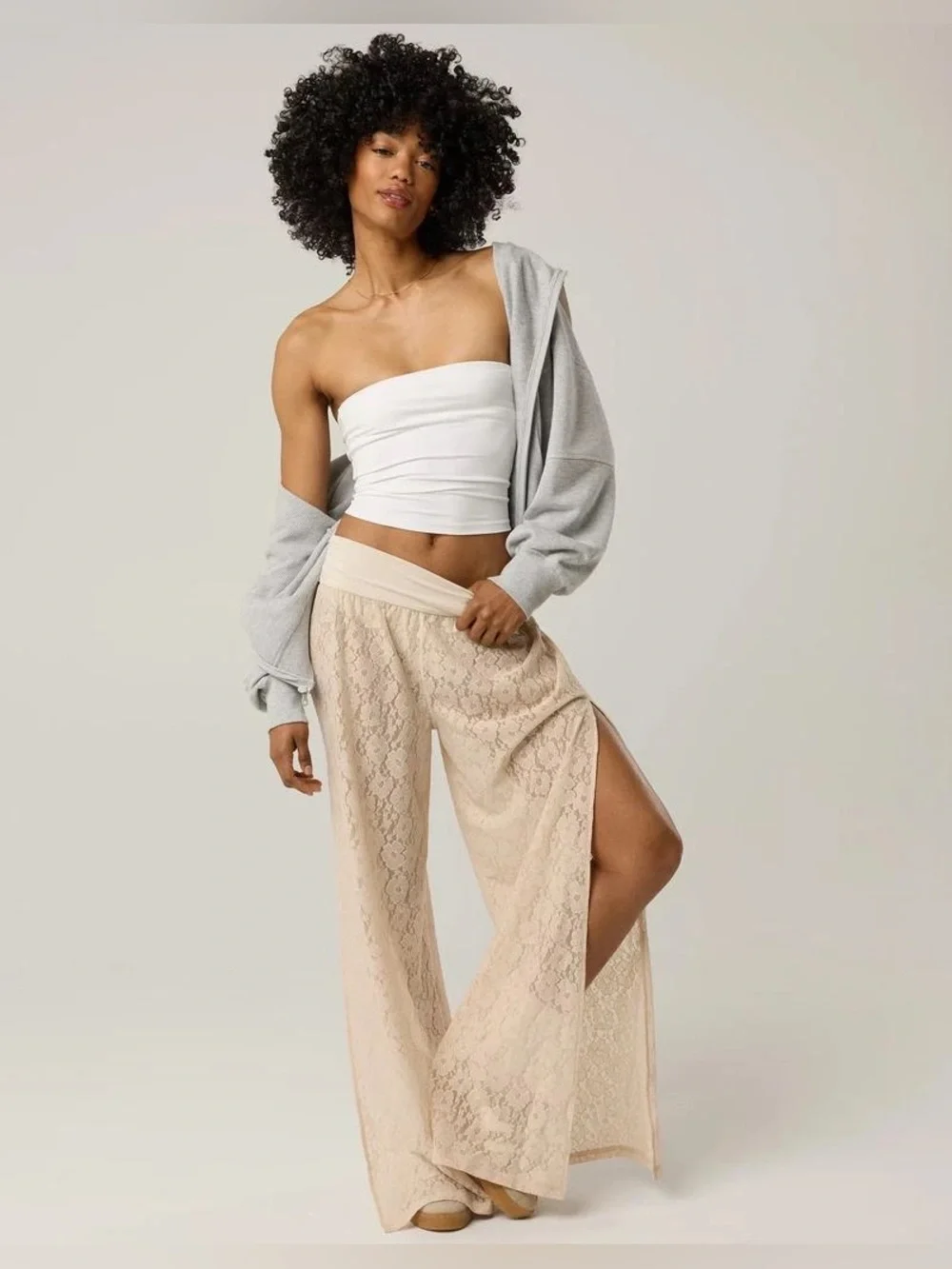 OFFLINE By Aerie Go With The Flow lace Pant - Picture 3 of 8